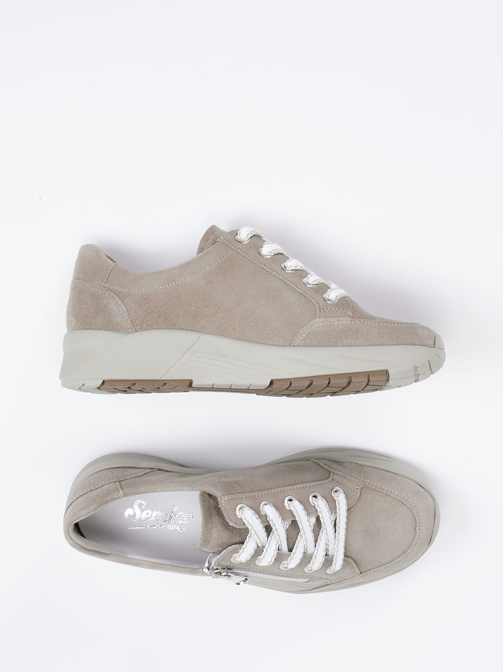 Schnürschuh beige 2661329003204