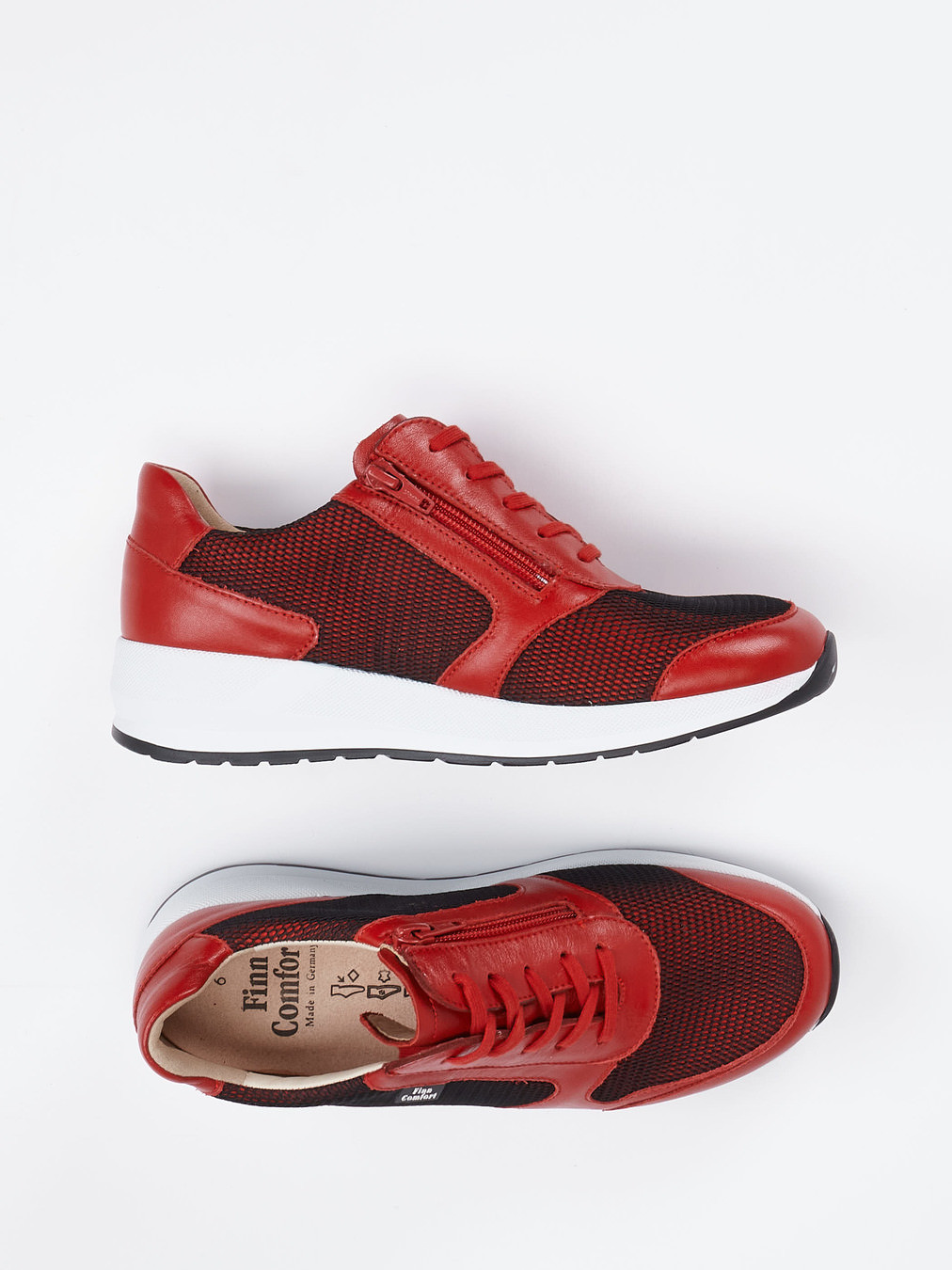 Schnürschuh rot 2661559003504