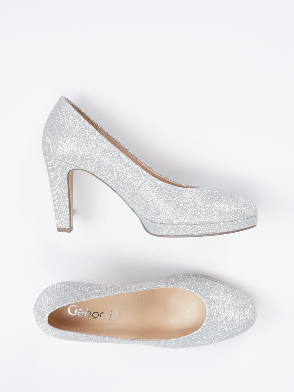 Pumps silber 1449449000204