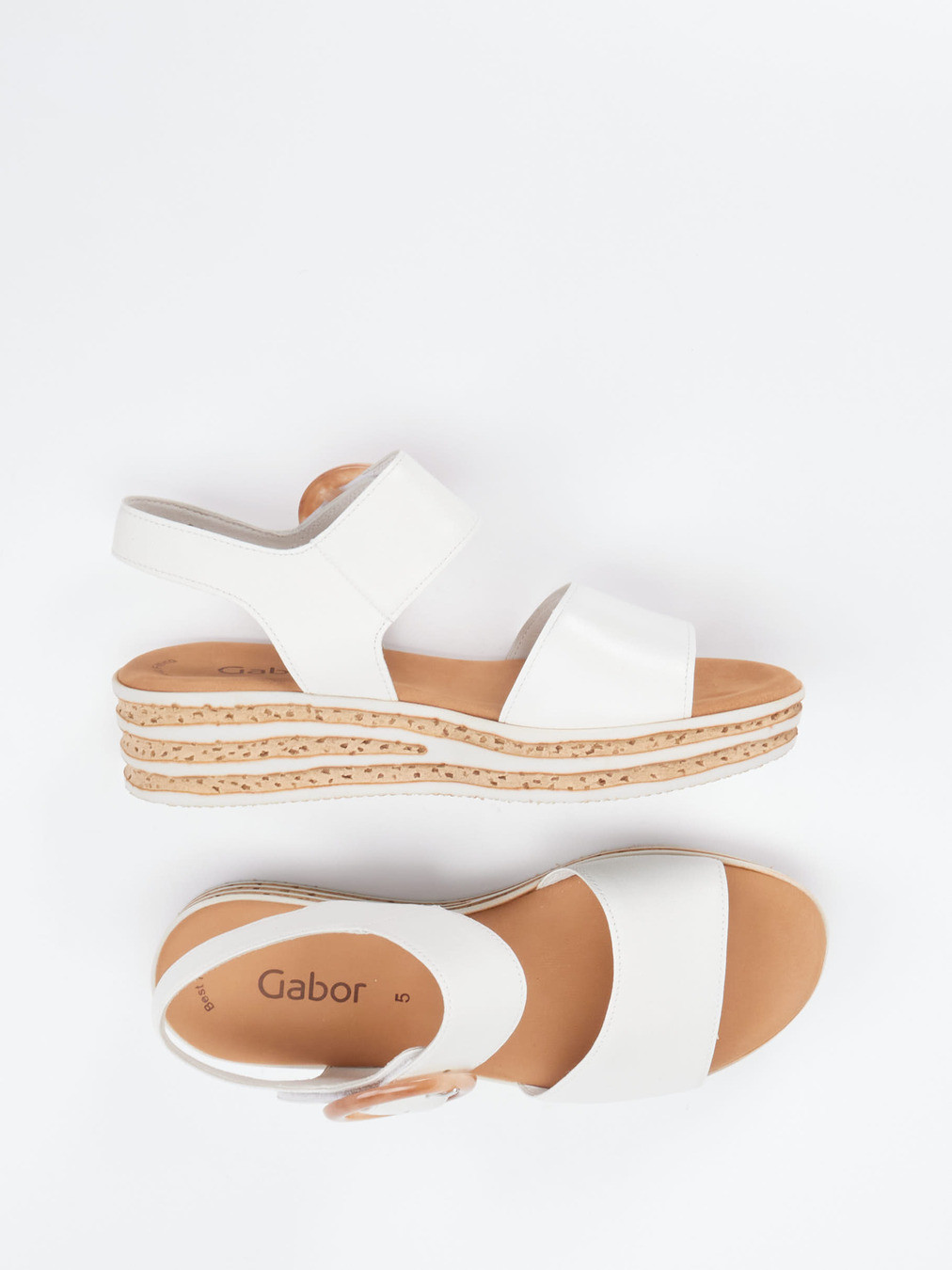 Keilsandalette weiß 1255799001404