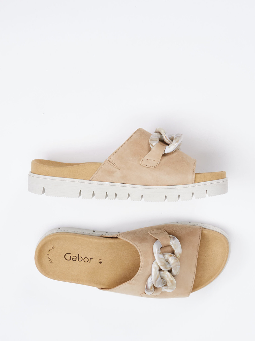 Pantolette braun 1101229000204