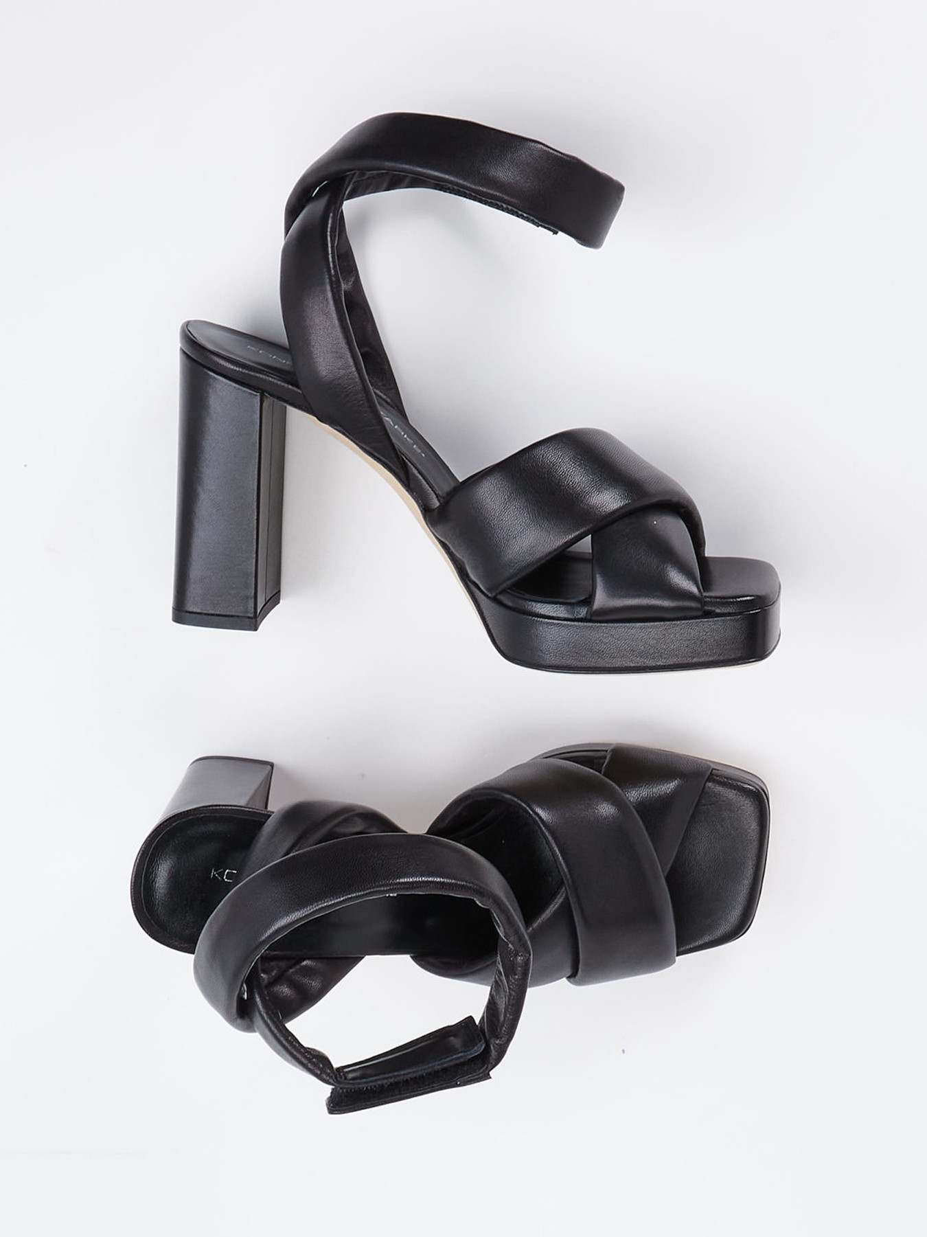 Plateau-Sandalette schwarz 1248009005404