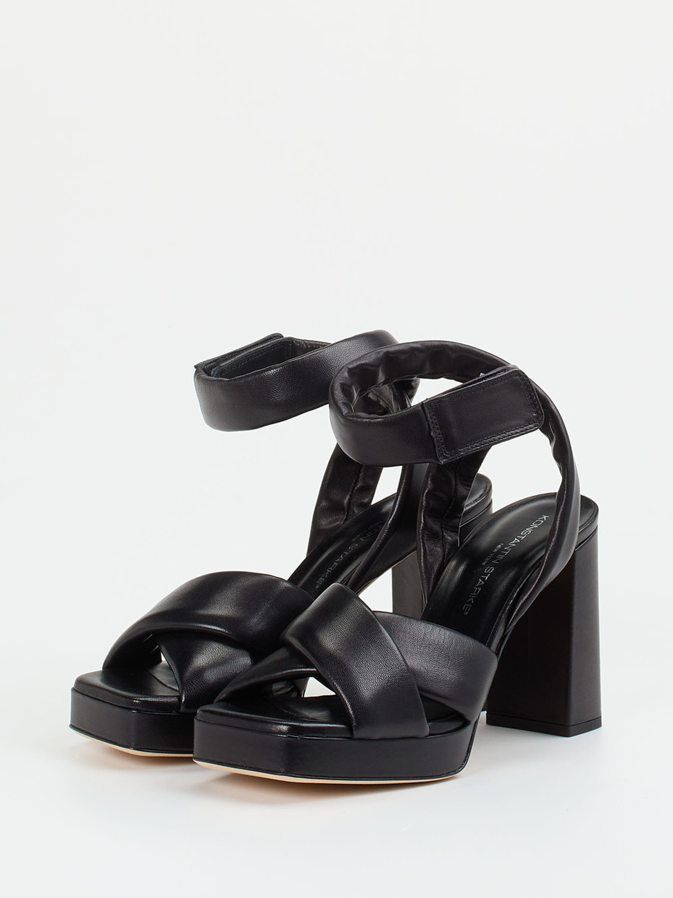 Plateau-Sandalette schwarz 1248009005402