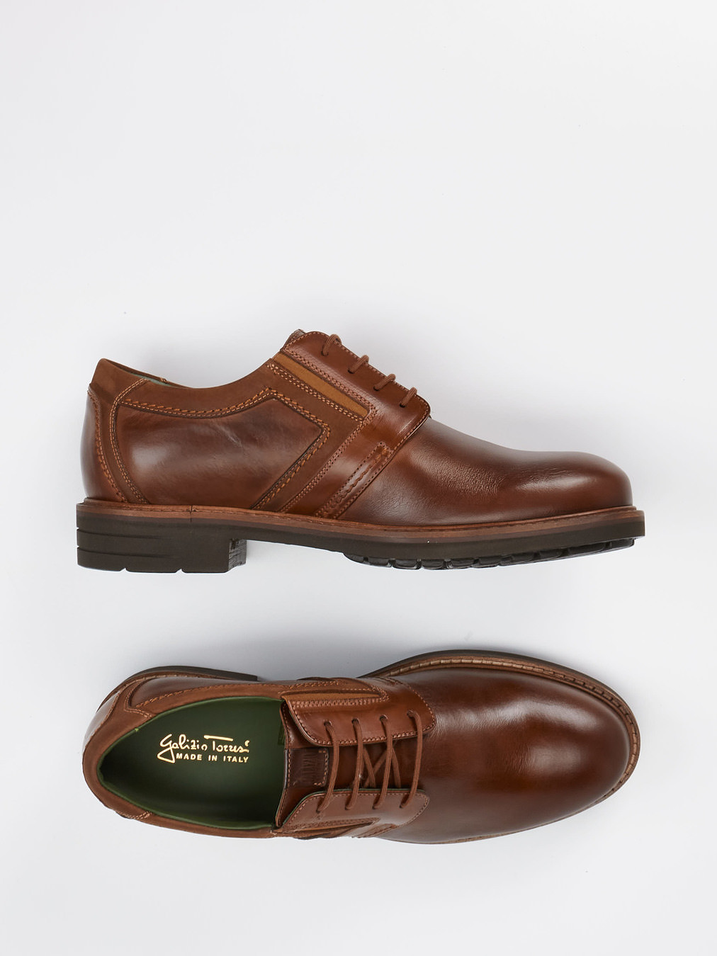 Schnürschuh braun 4610289020604