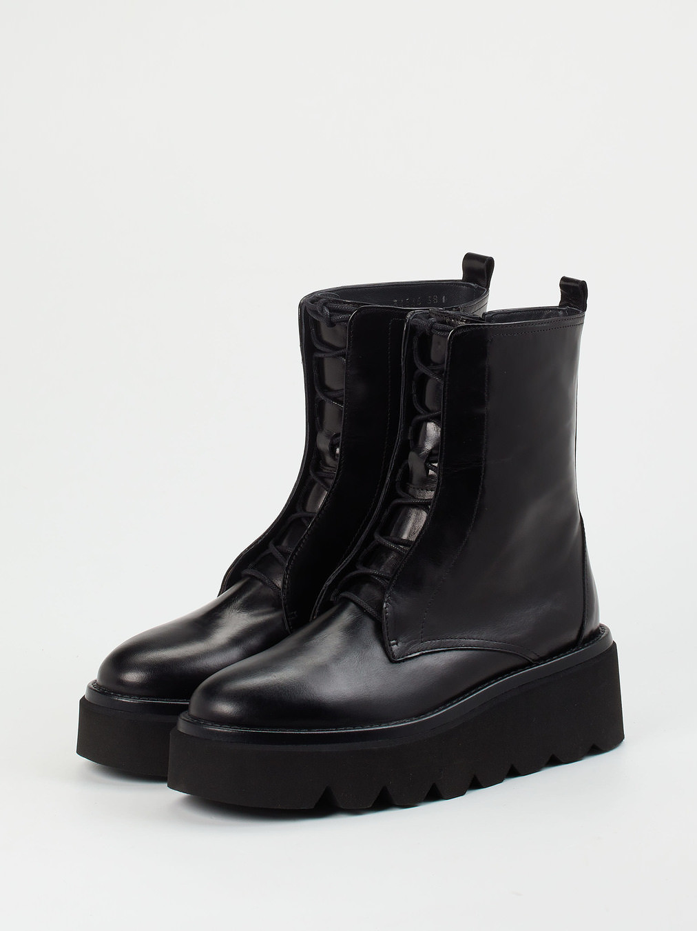 Schnürstiefelette schwarz 1727009002402