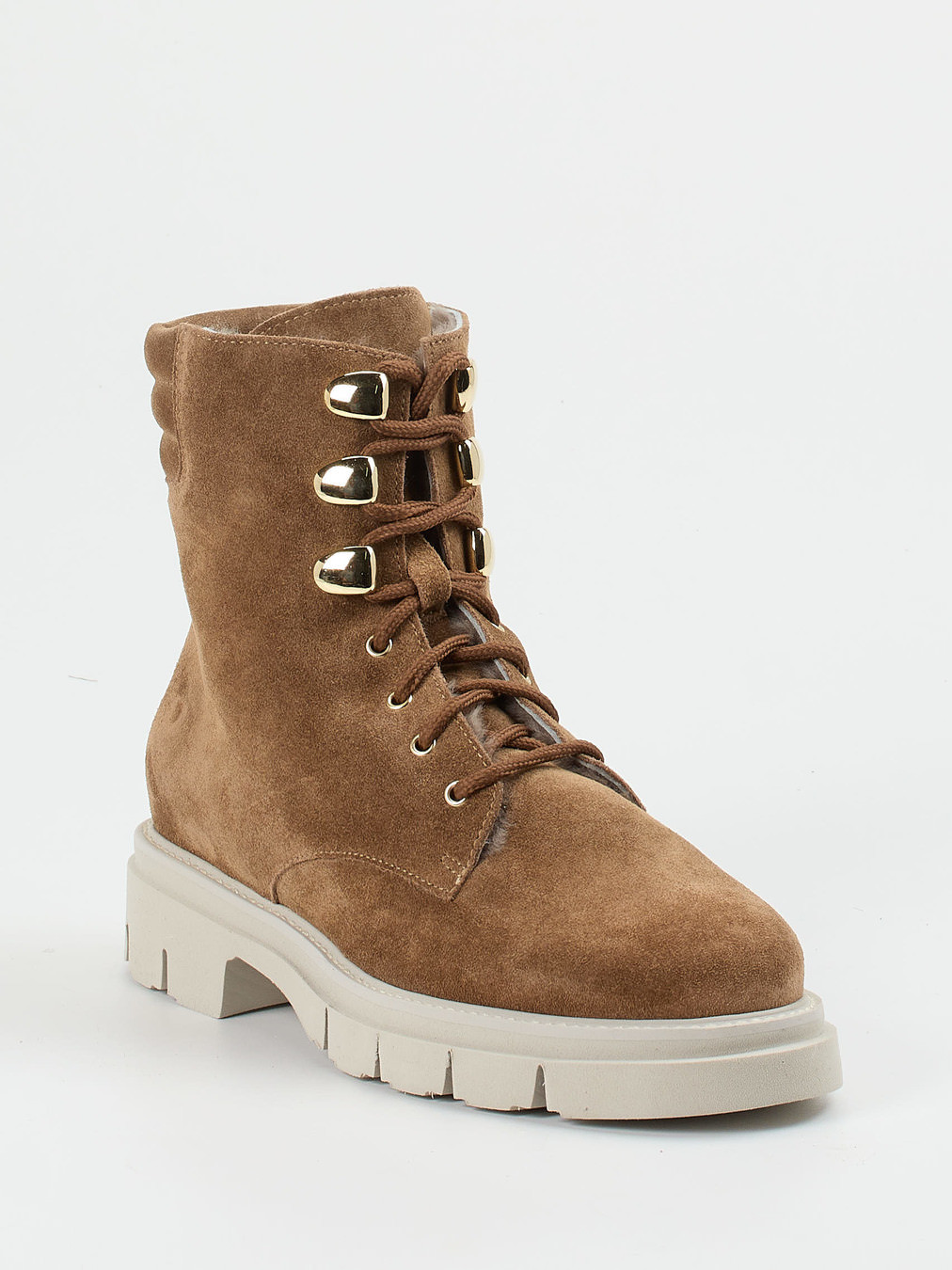 Schnürstiefelette braun 1823289000806