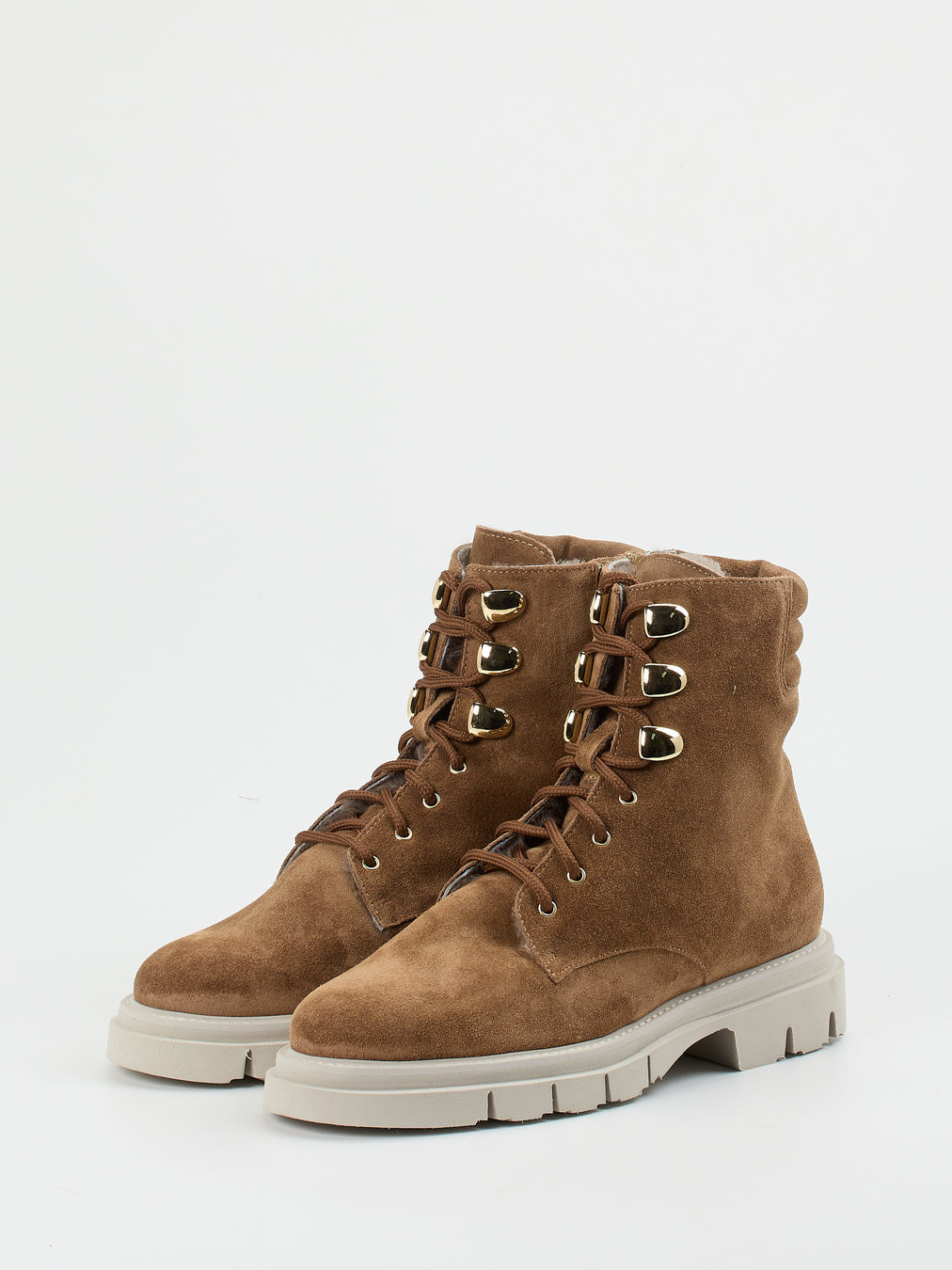 Schnürstiefelette braun 1823289000802