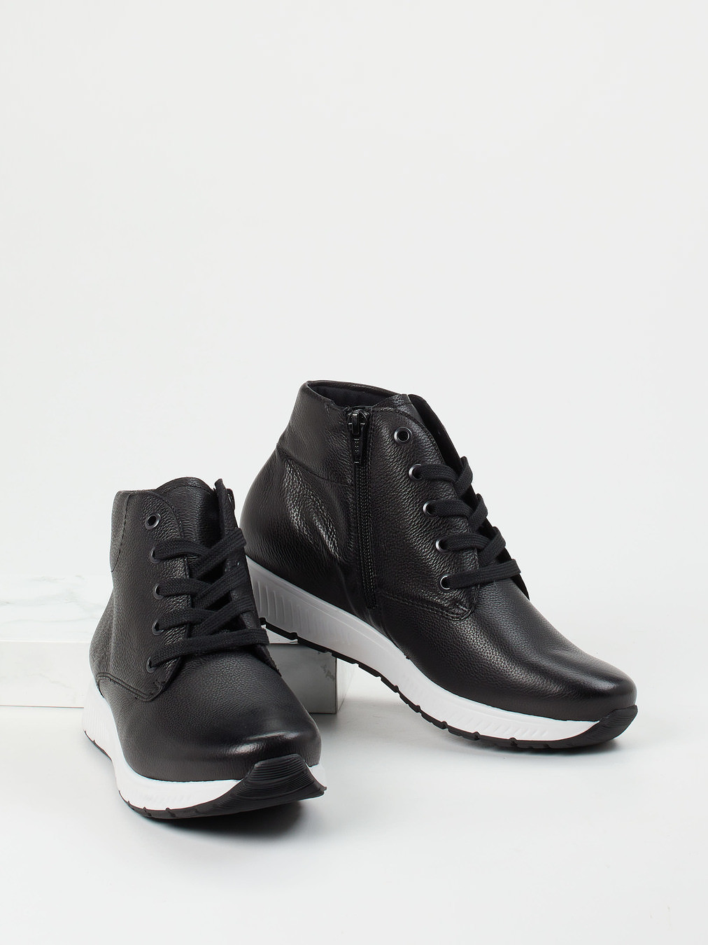 Schnürstiefelette schwarz 2751009029504