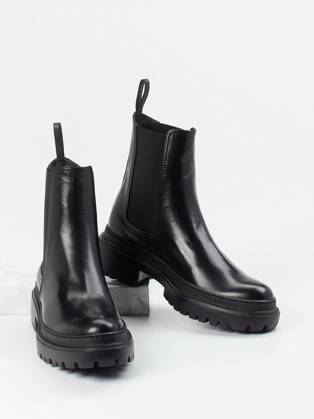Chelsea Boots schwarz 1733009016304