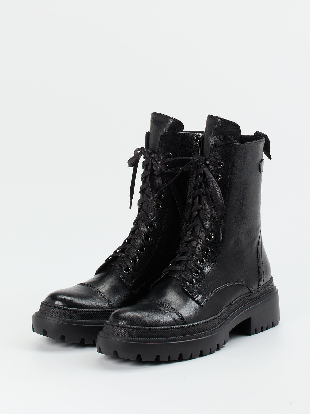 Schnürstiefelette schwarz 1725009007402