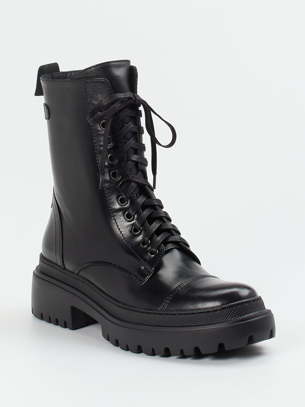 Schnürstiefelette schwarz 1725009007406