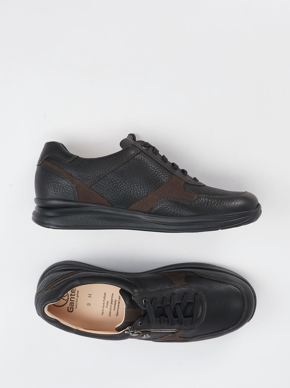 Schnürschuh schwarz 4610002002304