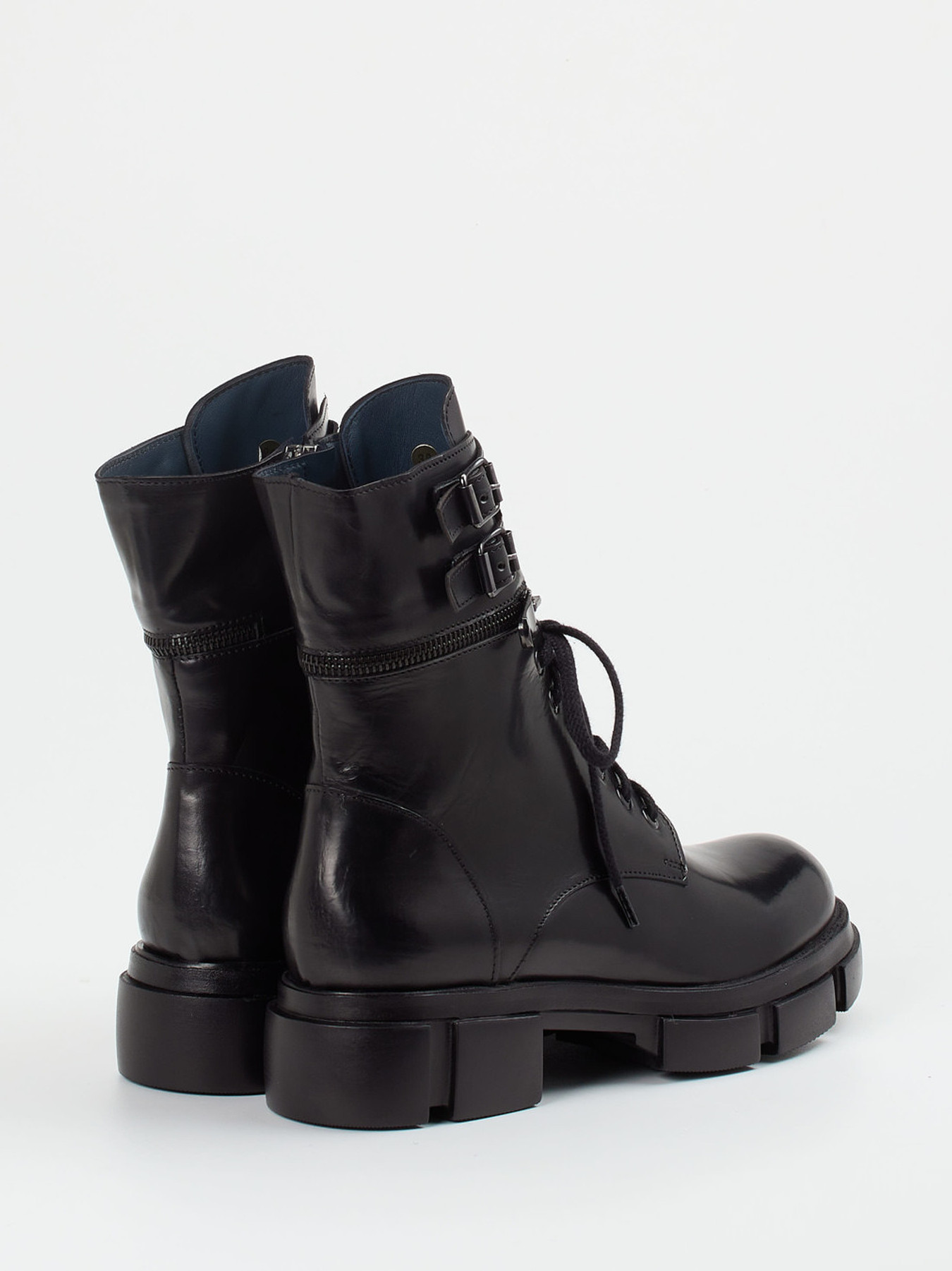 Schnürstiefelette schwarz 1723009013503