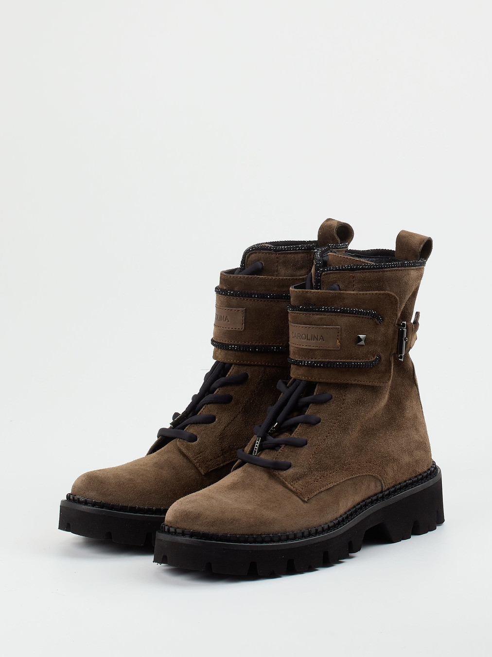 Schnürstiefelette braun 1723229000502