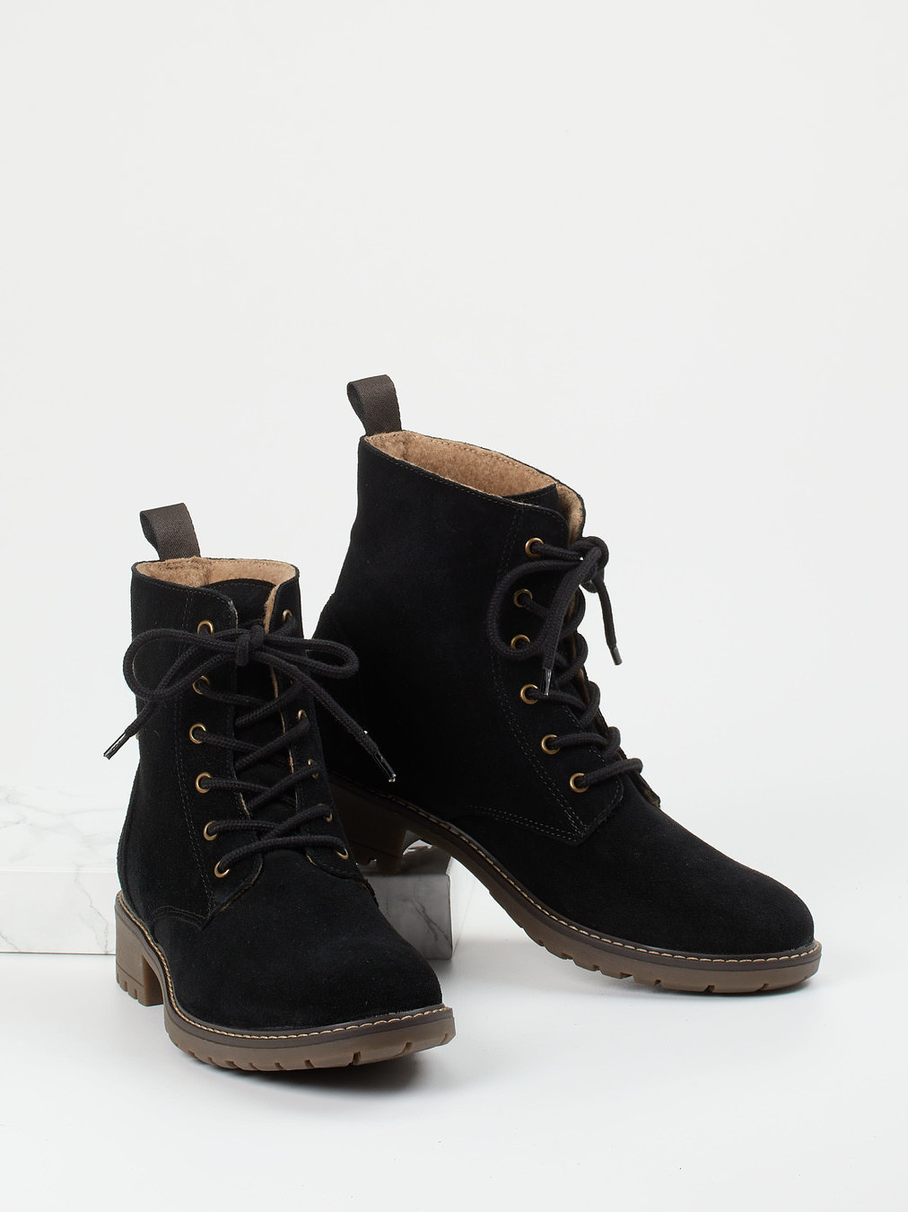 Schnürstiefelette schwarz 6700009011804