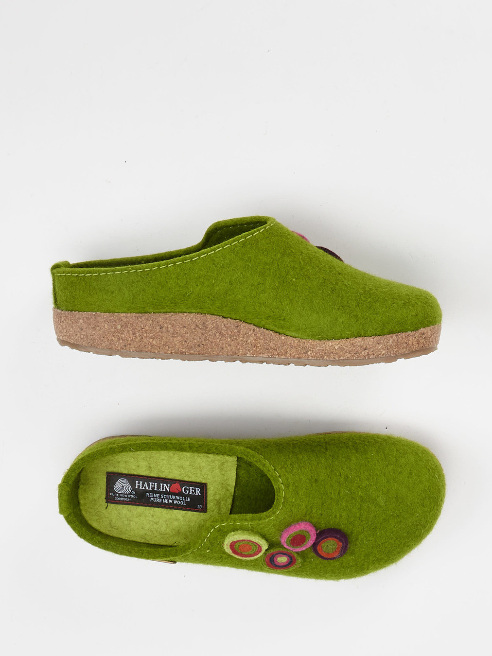 Hausschuh grün 7163659001404