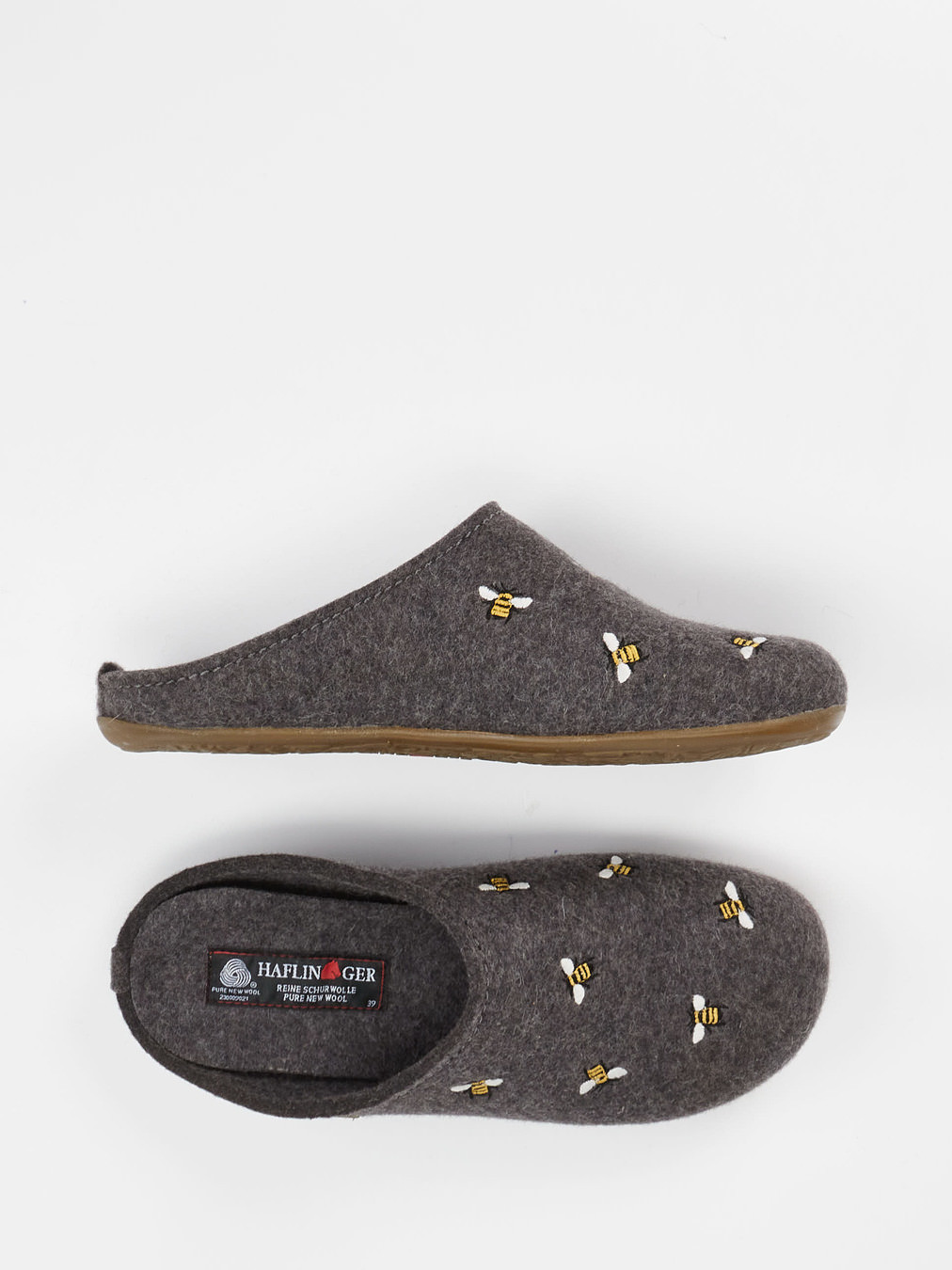 Hausschuh grau 7163409011204