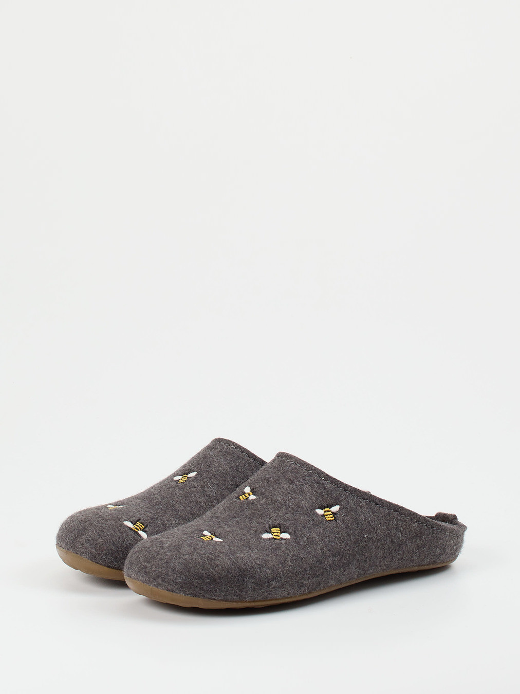 Hausschuh grau 7163409011202