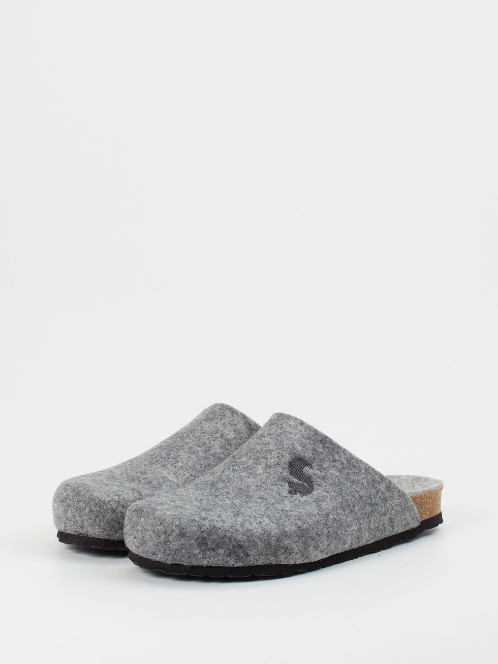 Hausschuh grau 7163459001702