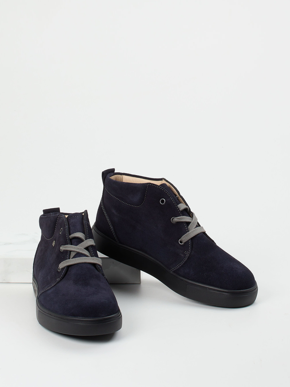 Schnürstiefelette blau 2751109009304