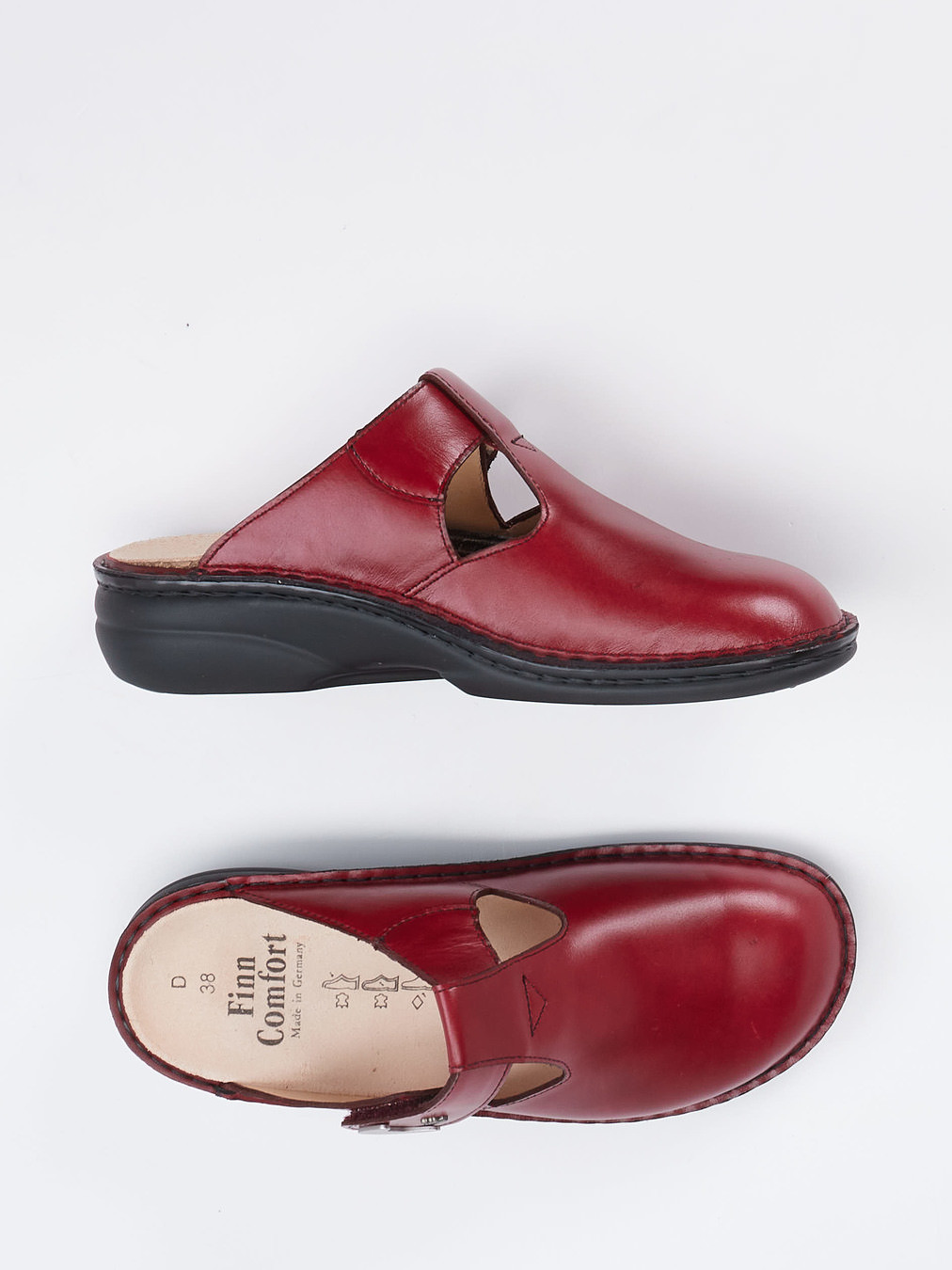 Pantolette rot 2151559001604