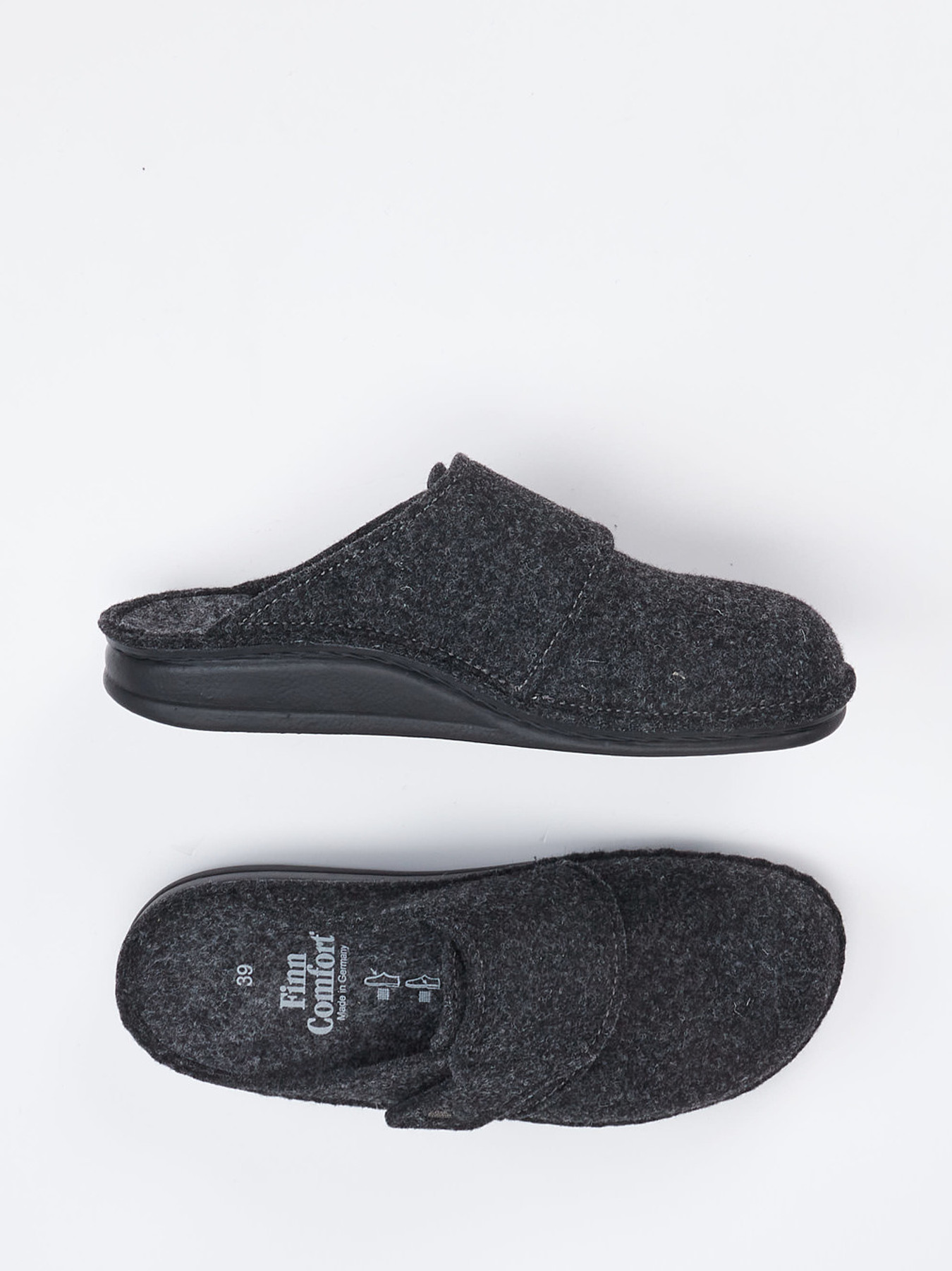 Pantolette grau 7163409010604