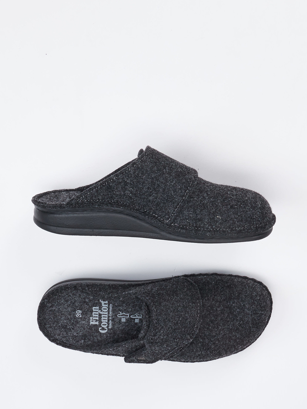 Pantolette TIROL grau 7163409010604