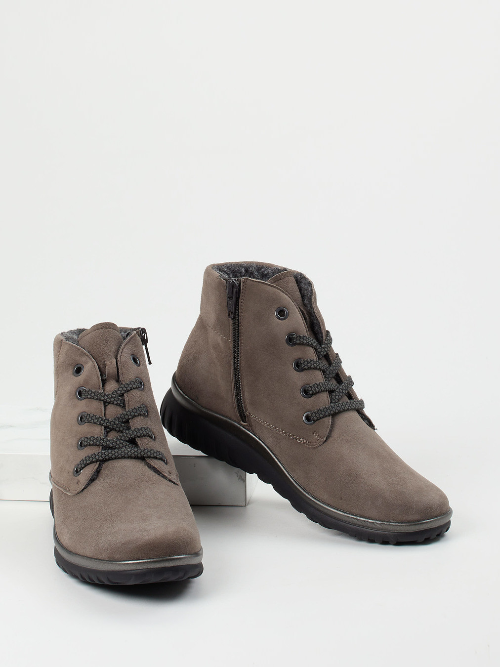 Schürstiefelette grau 2851429001304