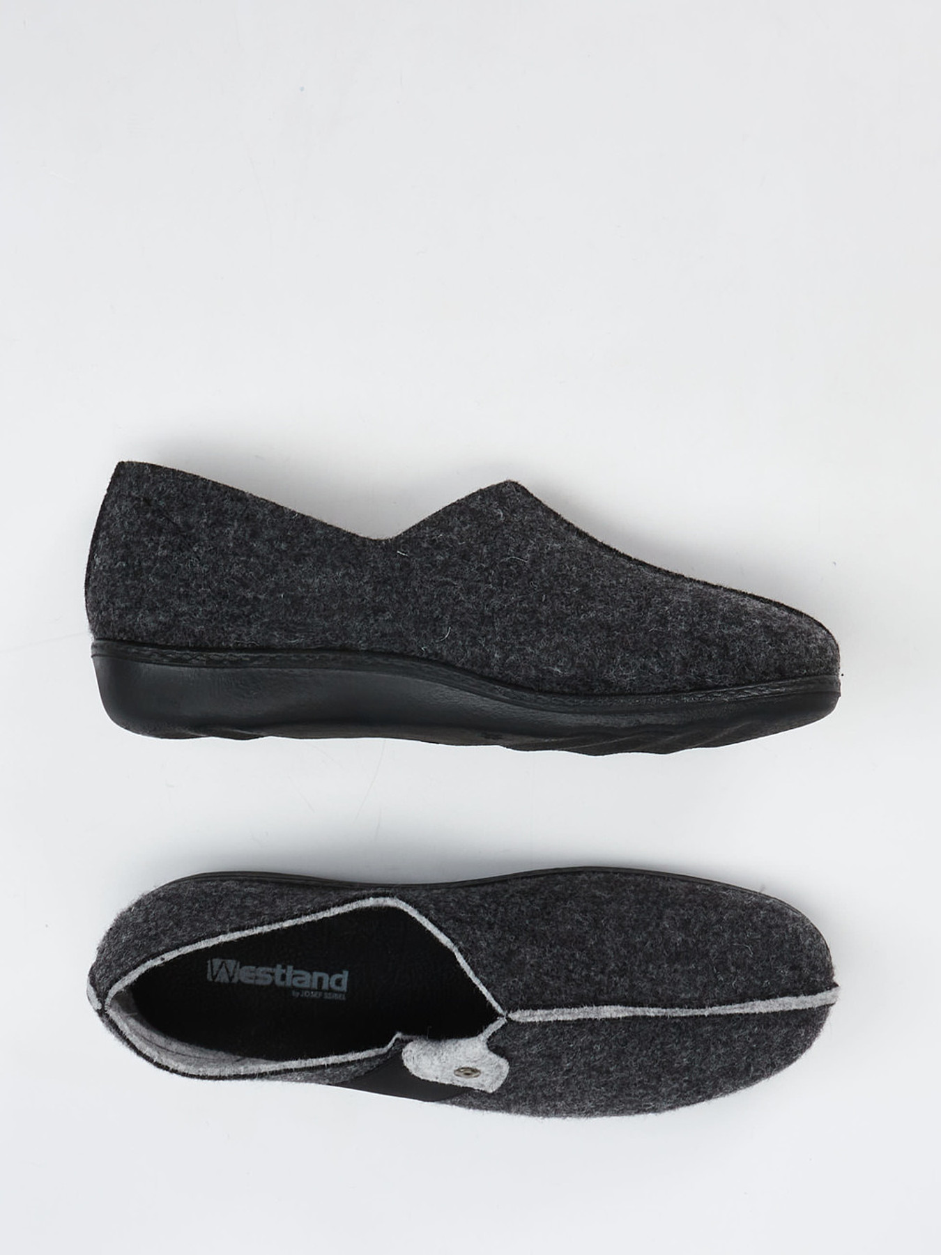 Hausschuh grau 7173409002504