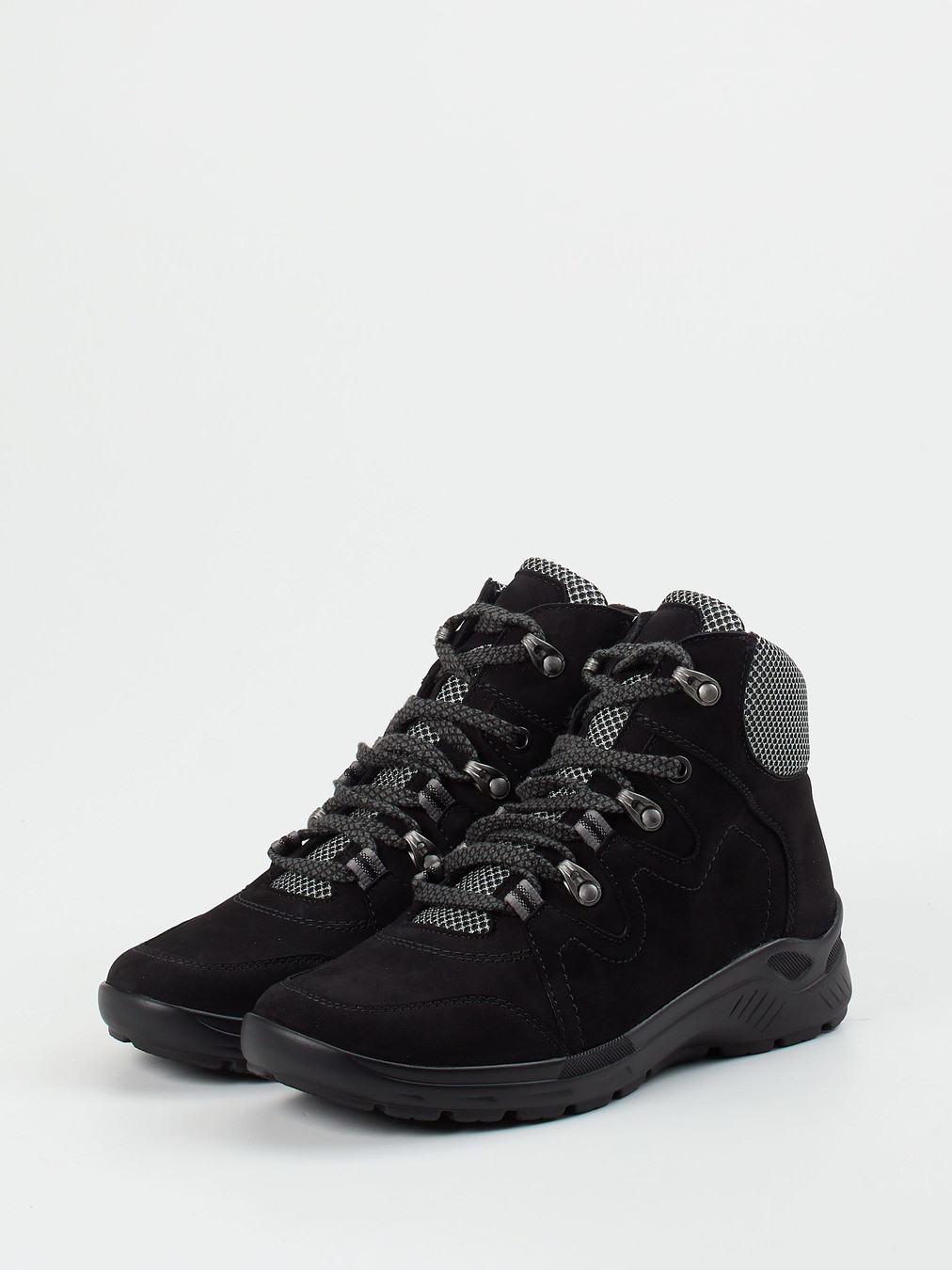 Schnürstiefelette schwarz 2751009028602