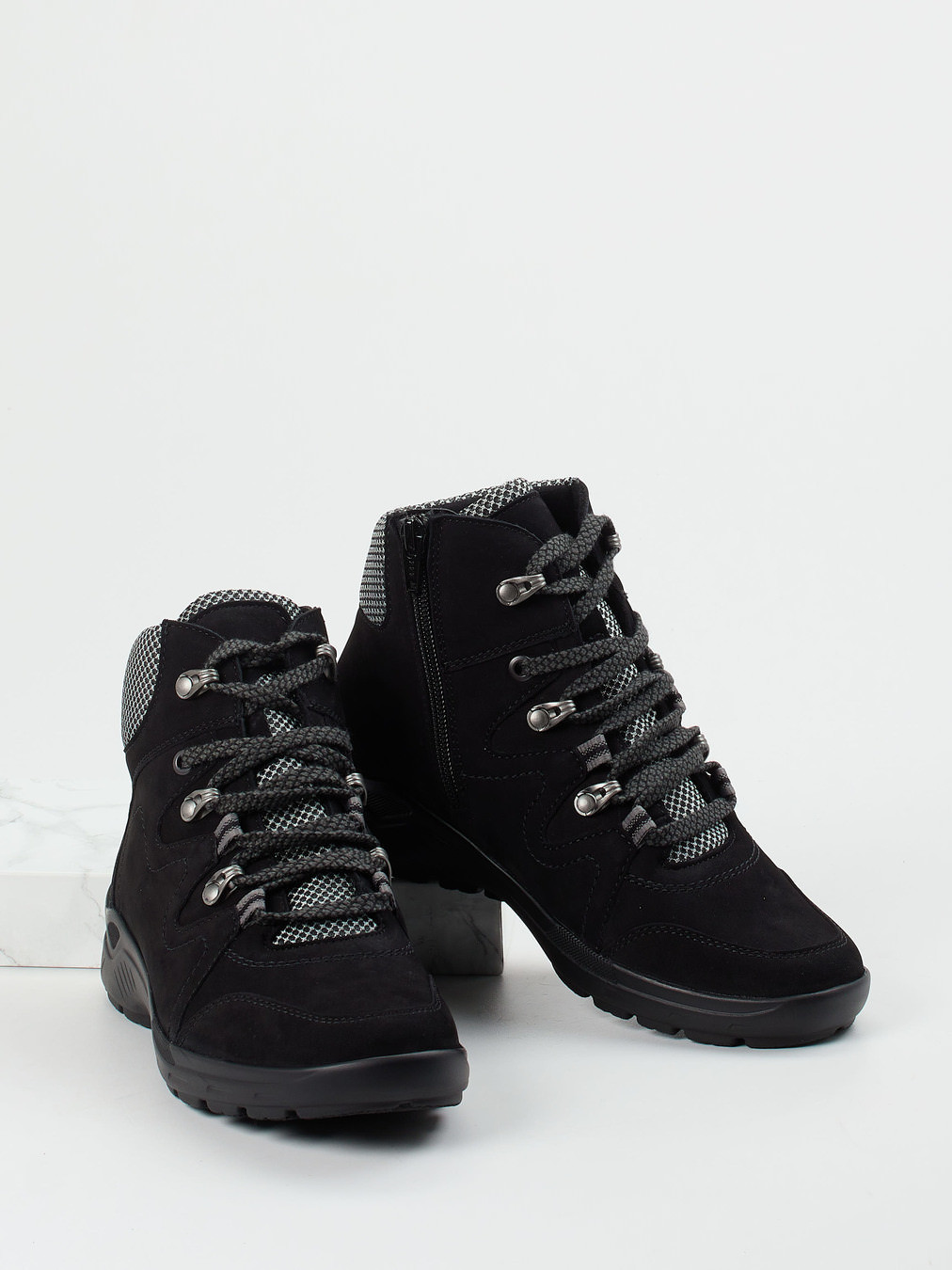 Schnürstiefelette schwarz 2751009028604