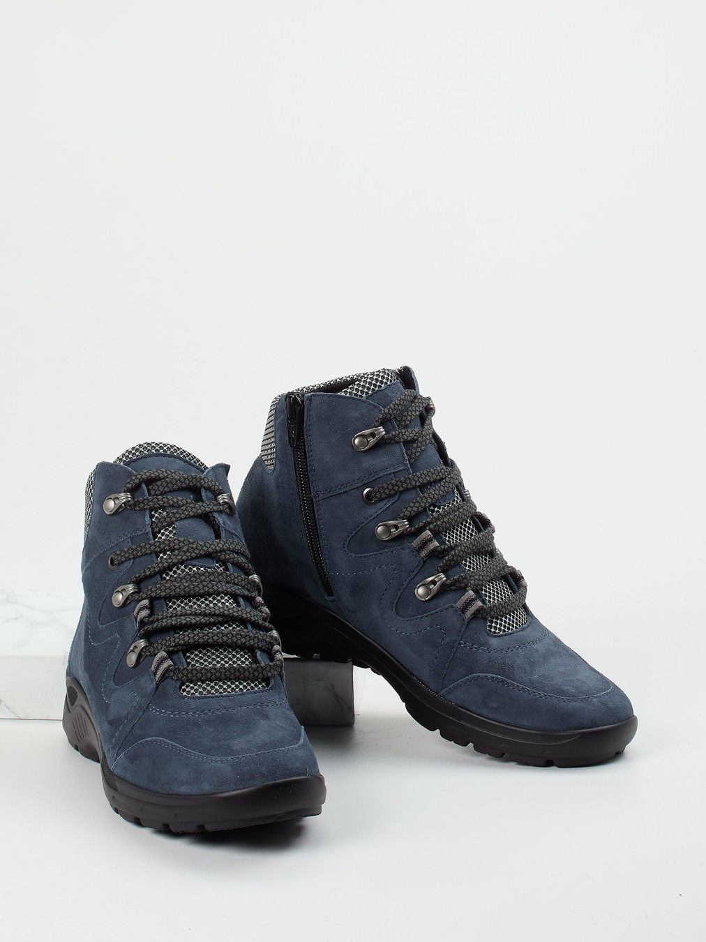Schnürstiefelette blau 2751159001904