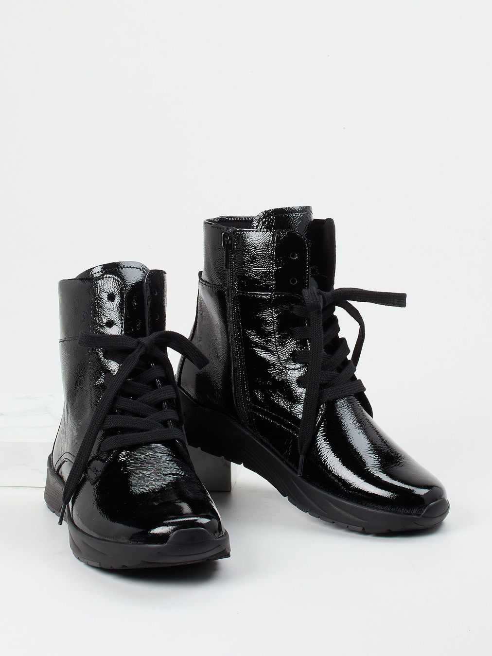 Schnürstiefelette schwarz 2751009028504