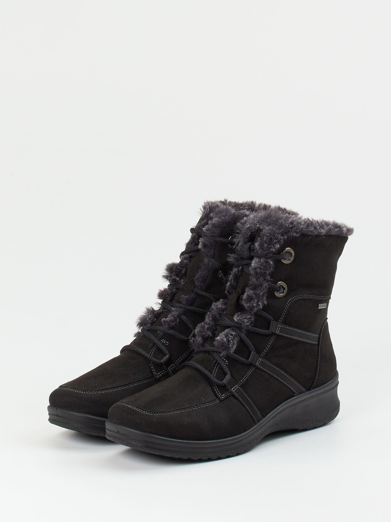 Schnürstiefelette schwarz 2800009001602