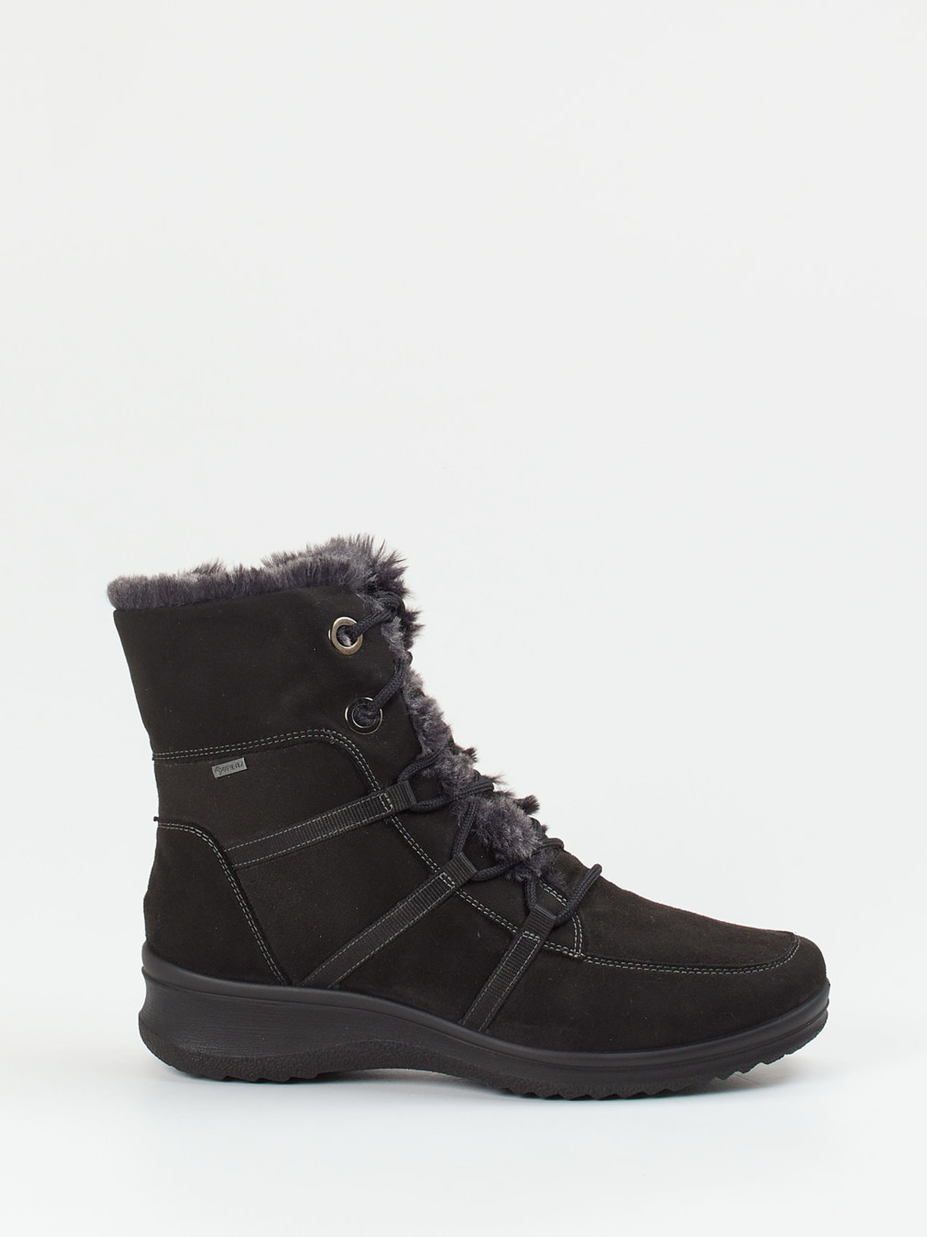 Schnürstiefelette schwarz 2800009001601