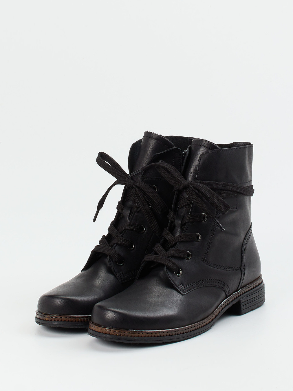 Schnürstiefelette schwarz 1723009012102