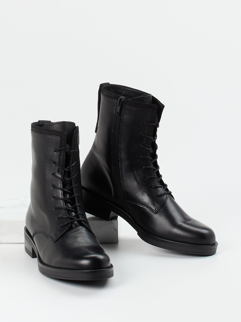 Schnürstiefelette schwarz 1723009012204