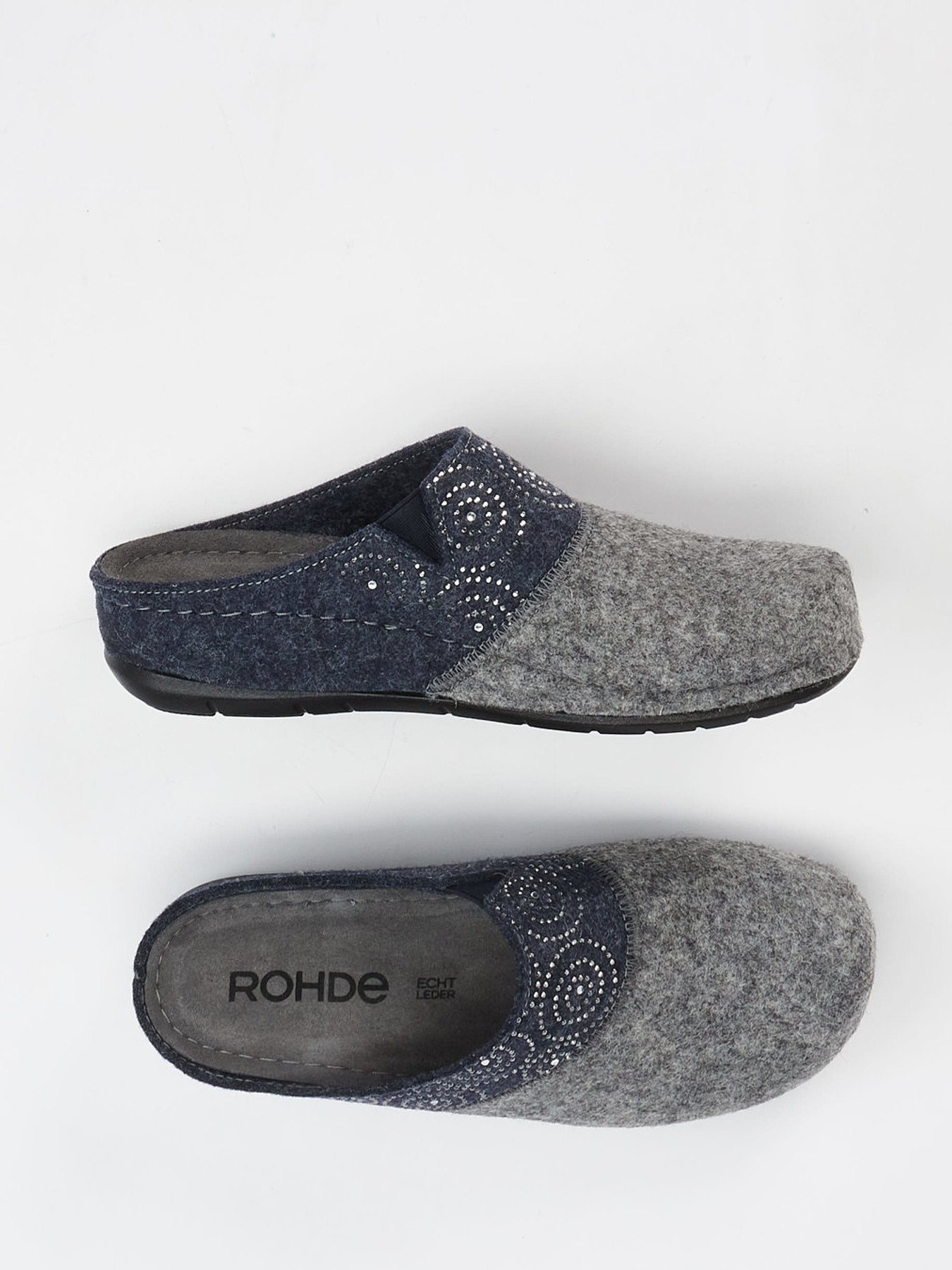 Hausschuh grau 7163451000104