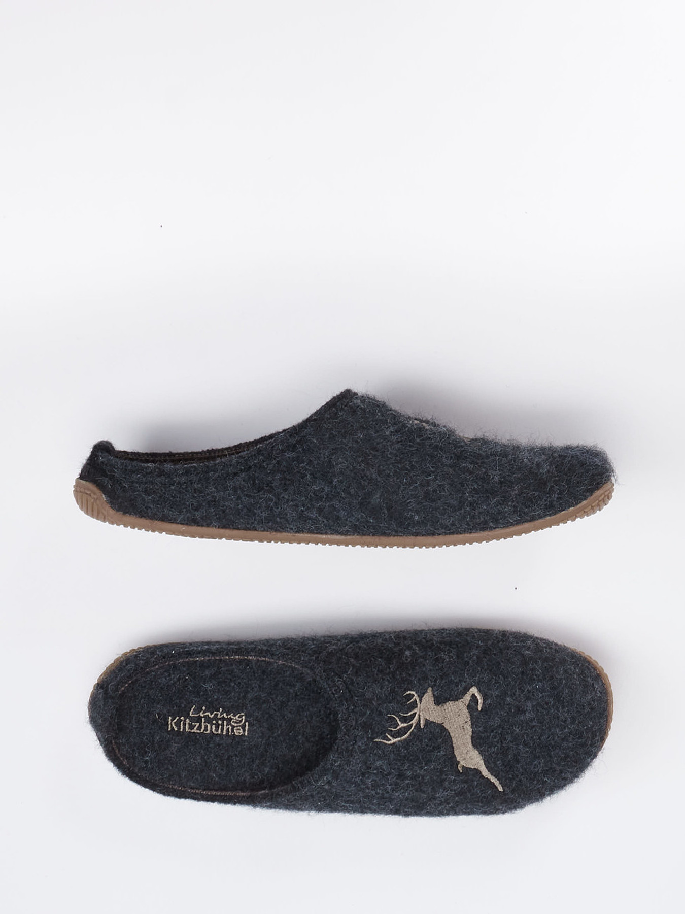 Hausschuh grau 7163409010204