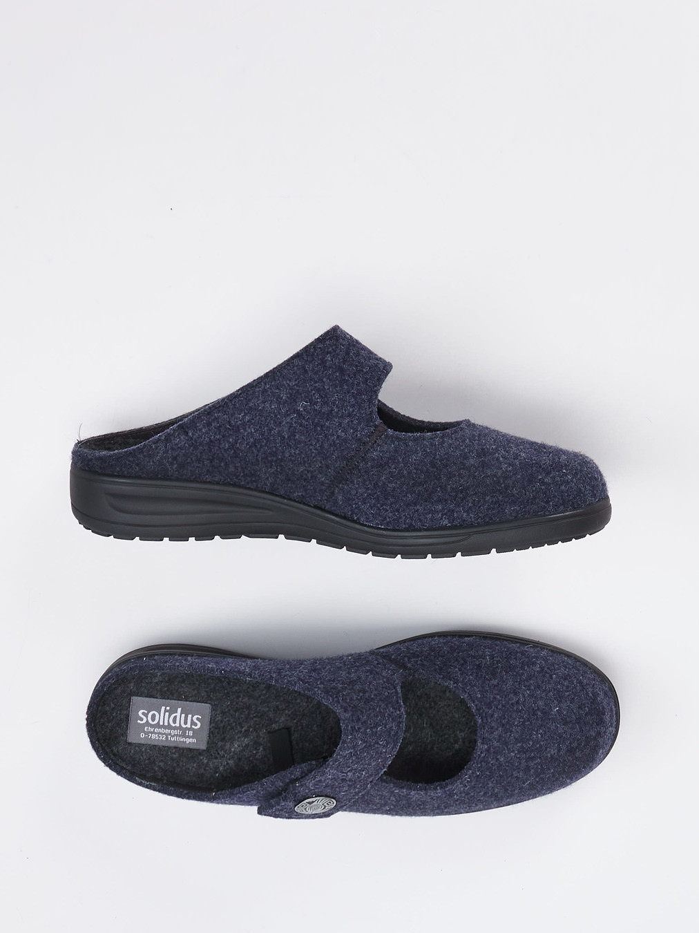 Hausschuh blau 7163109004404