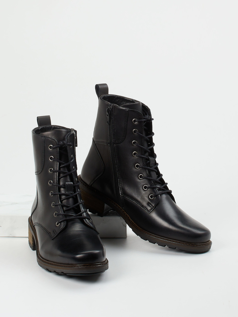 Schnürstiefelette schwarz 2751009027304