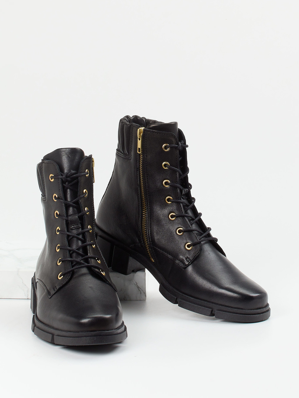 Schnürstiefelette schwarz 2751009027204