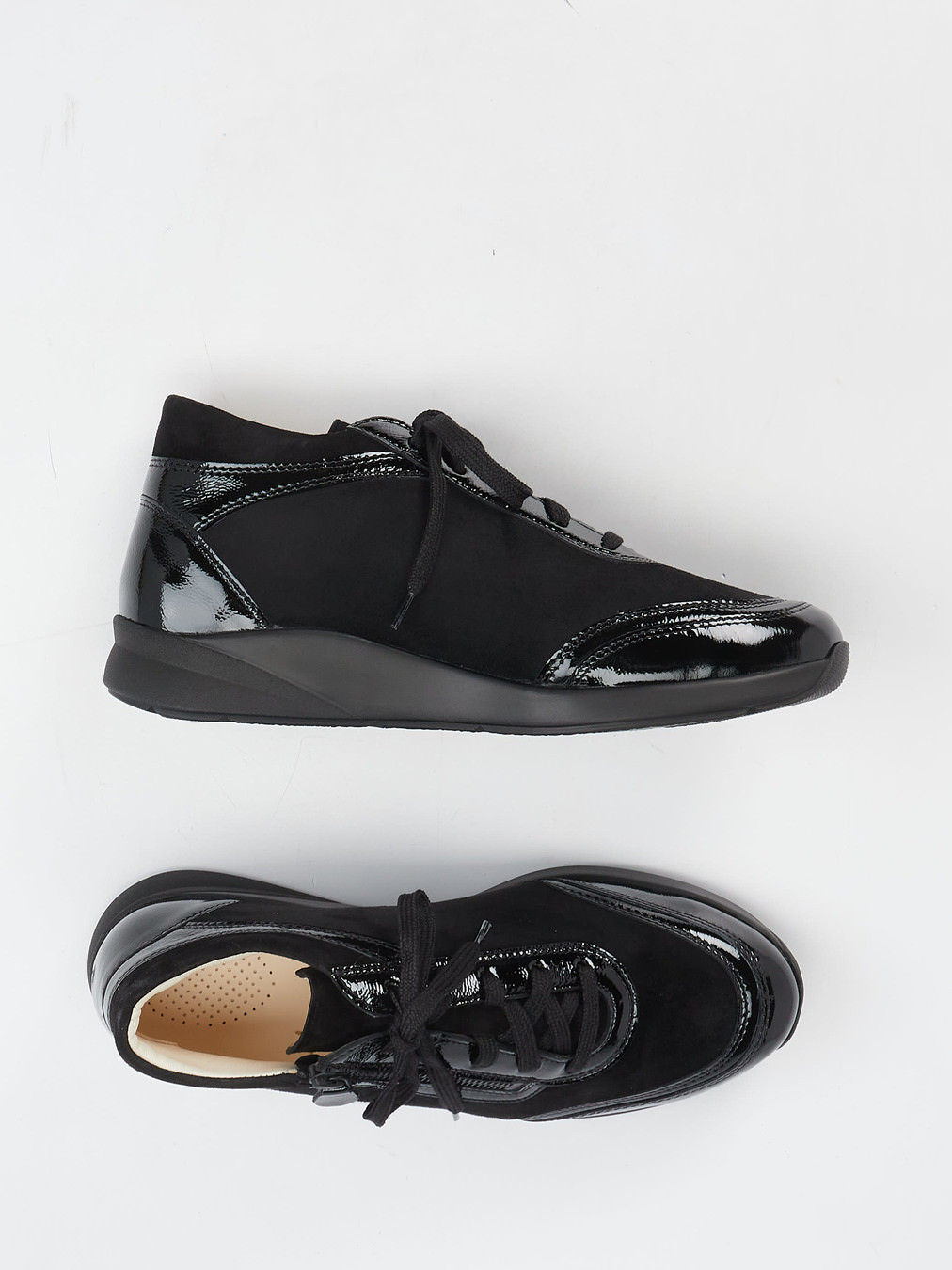 Schnürstiefelette schwarz 2751009027104