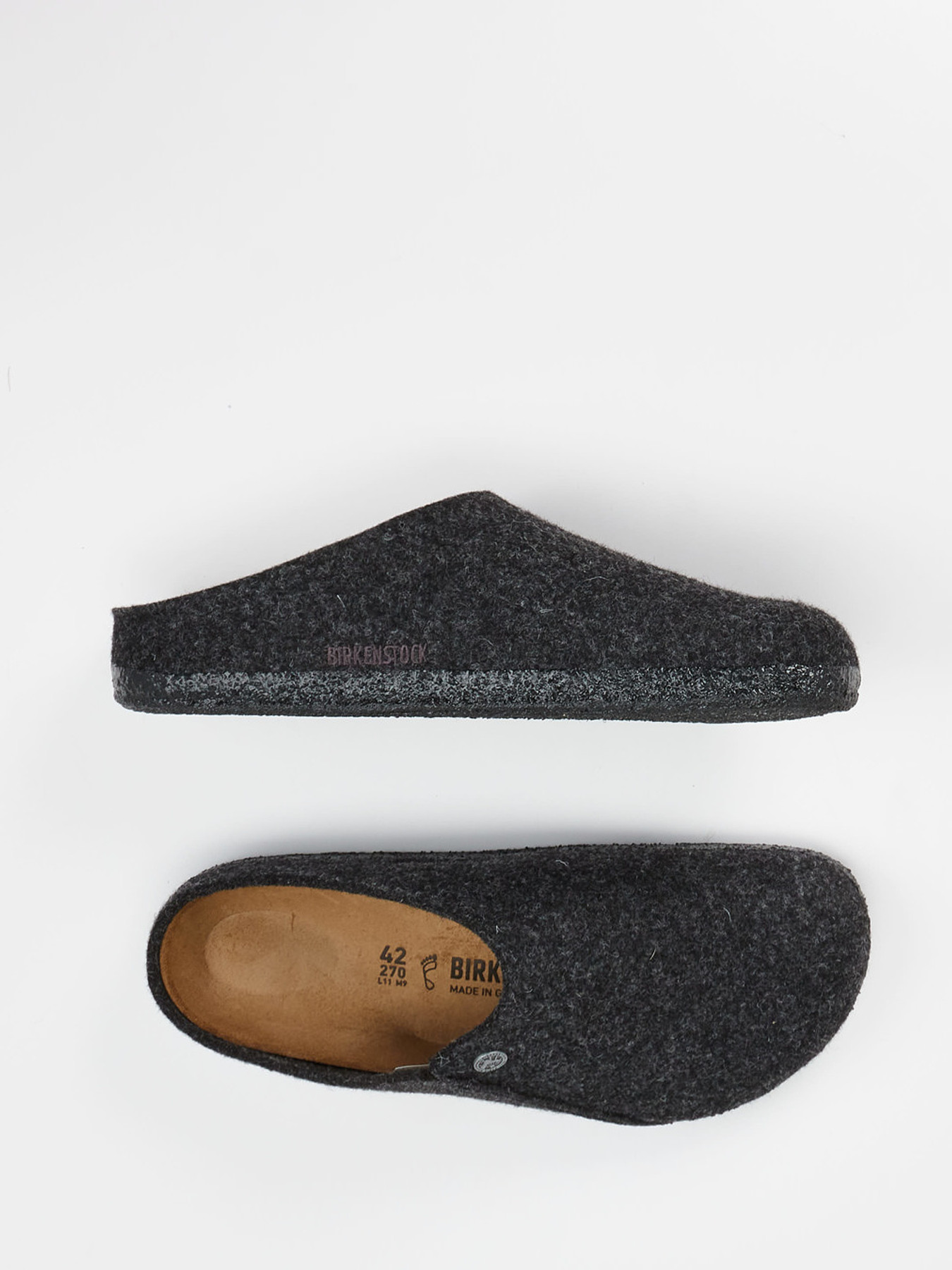 Pantolette Zermatt grau 7463409004704