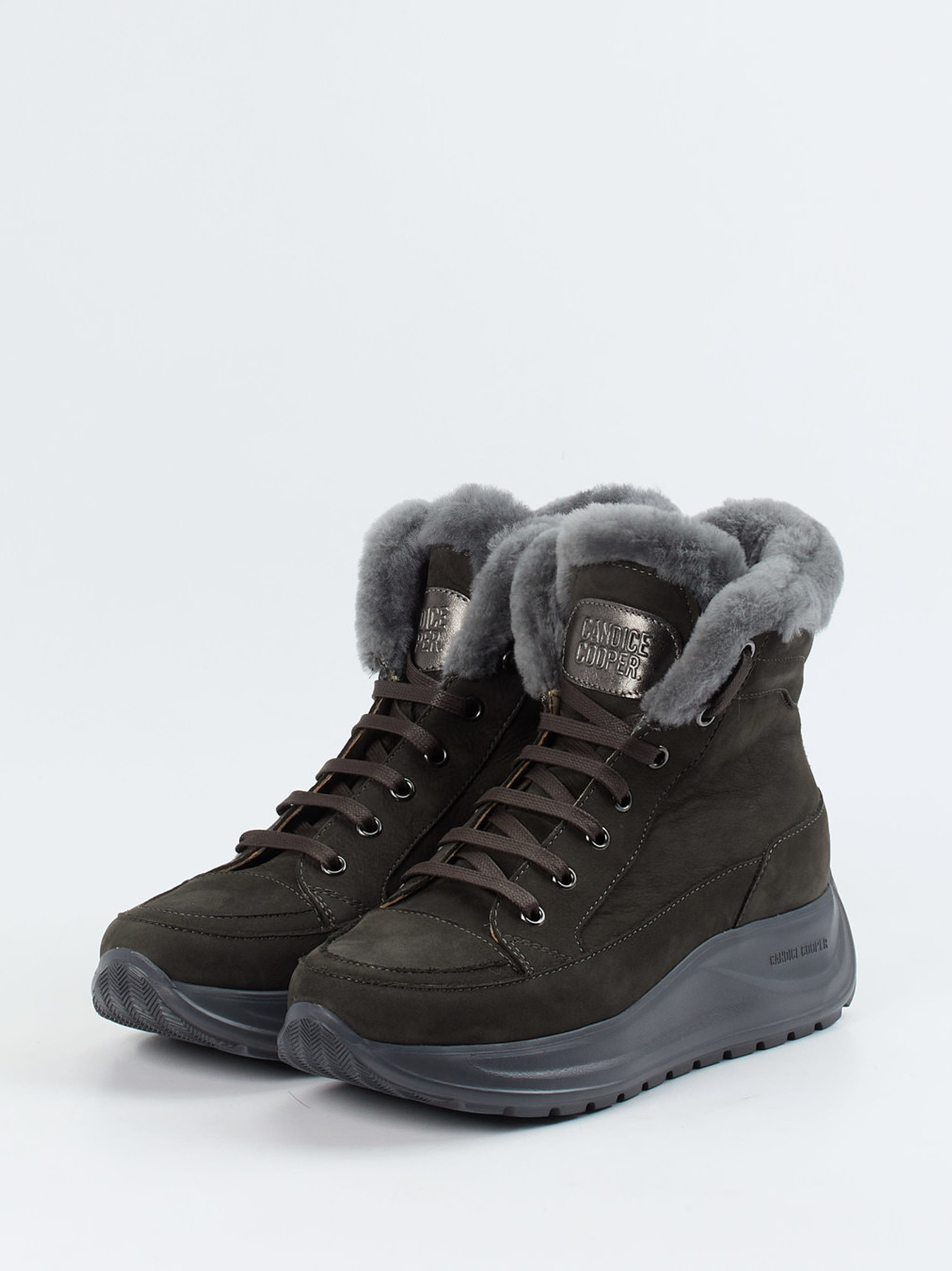 Schnürstiefelette grau 1707469000102