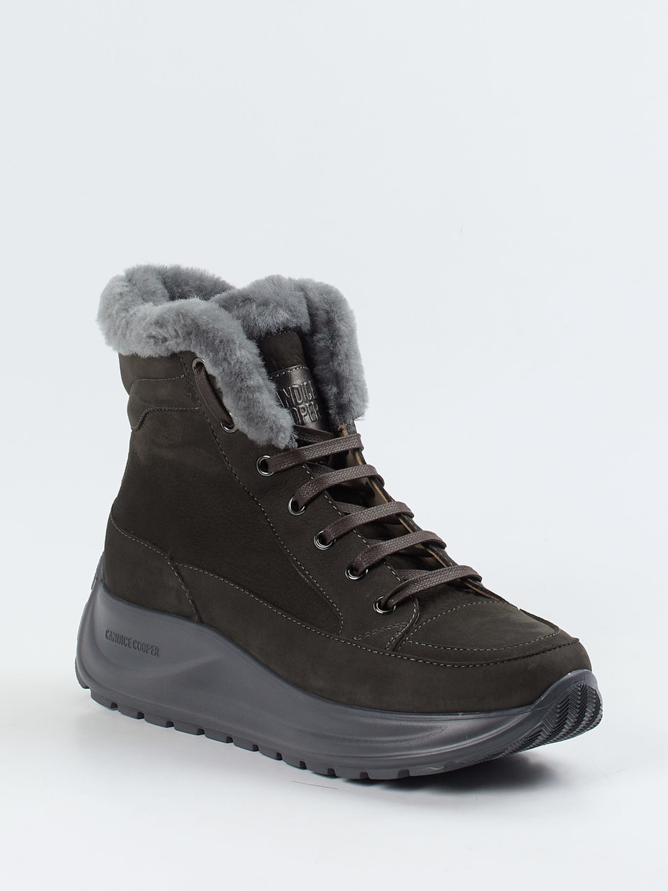 Schnürstiefelette grau 1707469000106