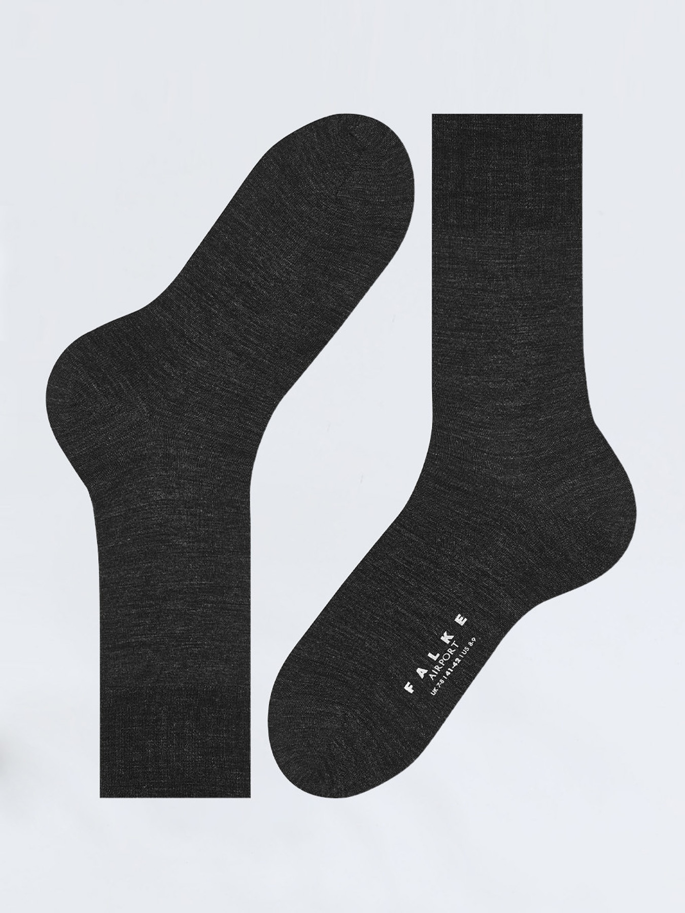 Airport Herren Socken grau 9490409001402
