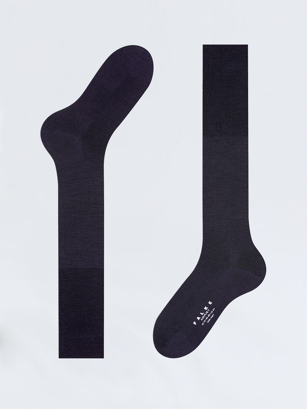 Airport Herren Kniestrümpfe blau 9468109000302