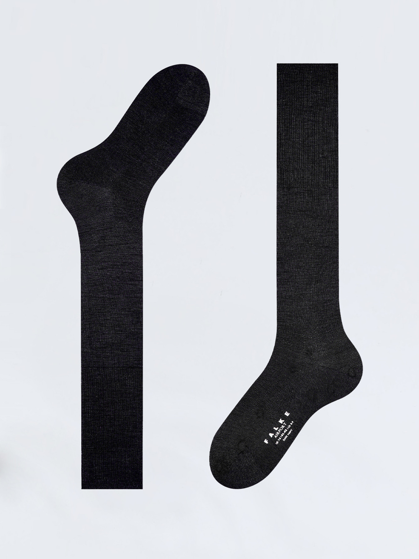 Airport Herren Kniestrümpfe schwarz 9468009000202