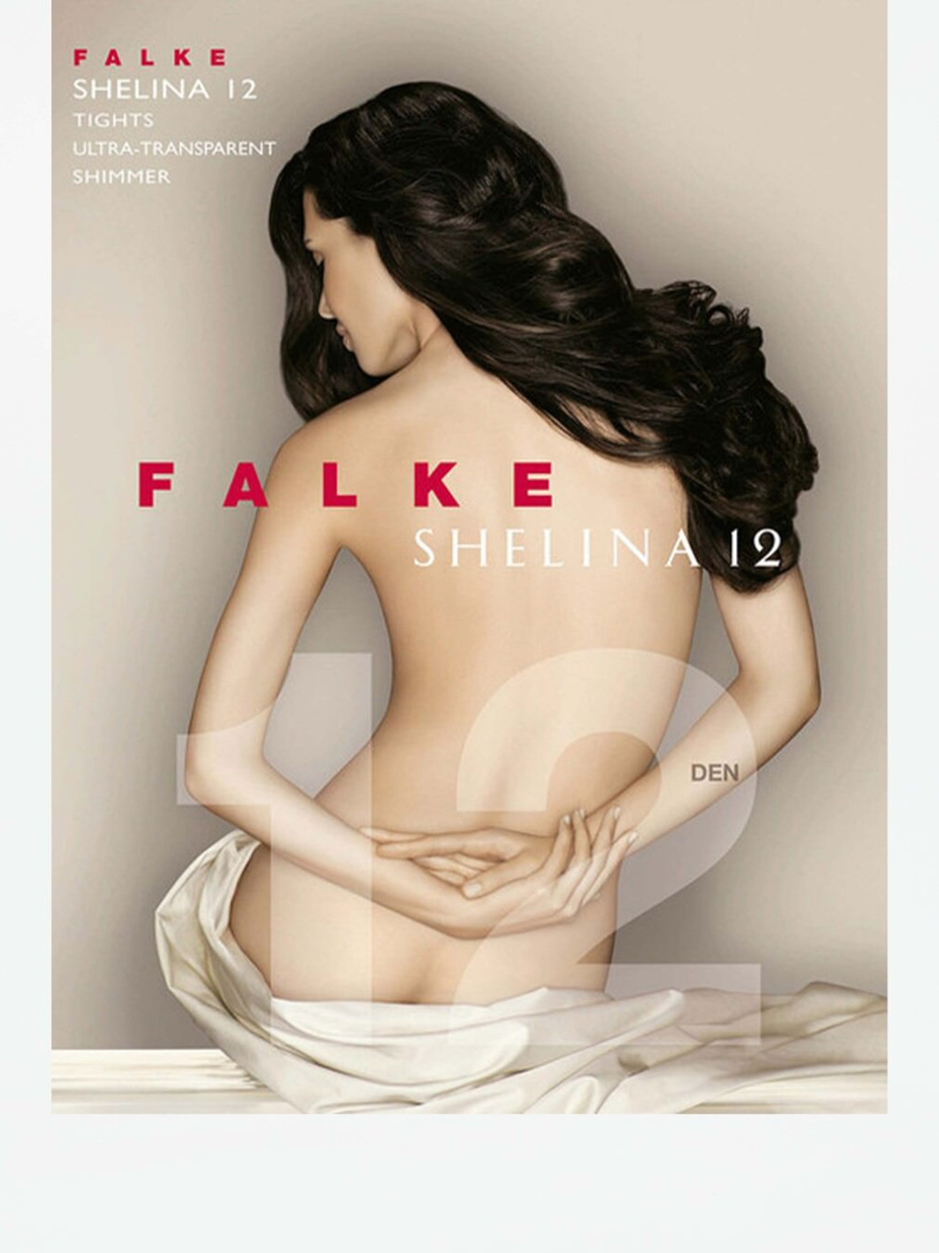 Shelina 12 DEN Damen Strumpfhose braun 9172229001304